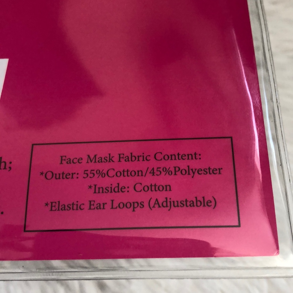 Betsey Johnson Pack of 3 Face Masks - Picture 7 of 7